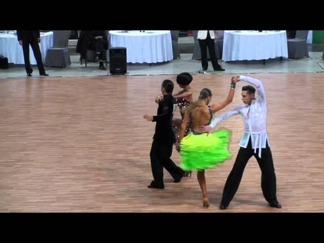 Bulgarian Latin Championship, Sofia 2012. Georgi Naidenov - Olga Sedova, rumba 1/2