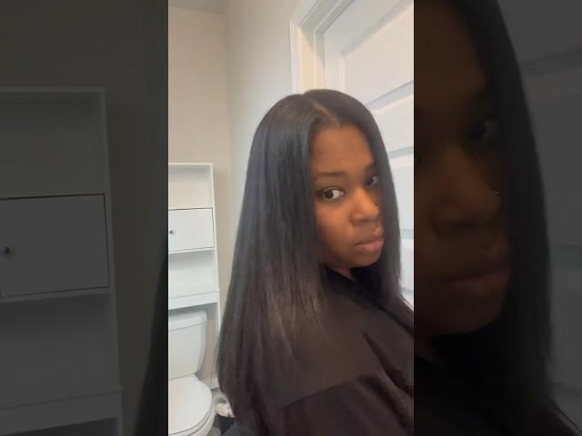 Silk Press at HOME: 4b/4c hair! #4c #naturalhair #4bhair