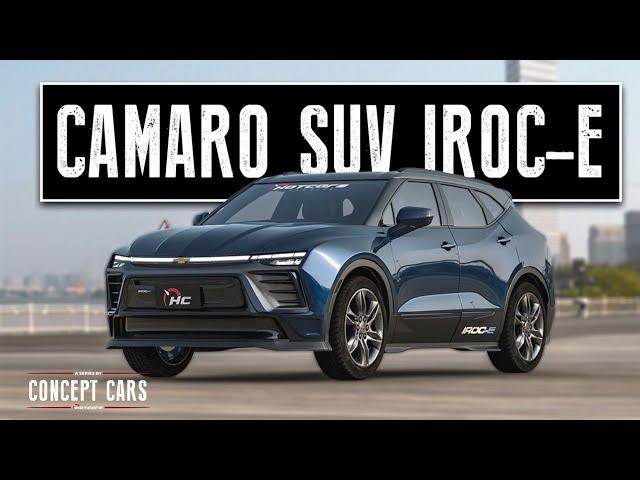 2024 Chevrolet Camaro SUV "IROC-E" Digital Concept leaves the Mach-E in the Dust