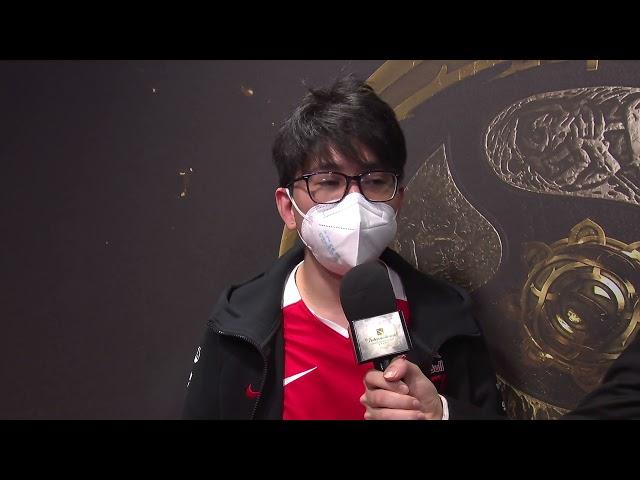 T1.Kuku Interview after loosing to Vici Gaming The International 10