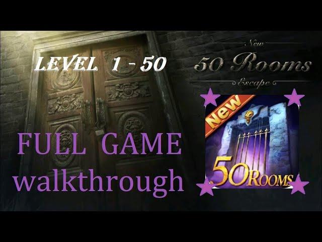 50 rooms escape:Can you escape:Escape game  walkthrough FULL.