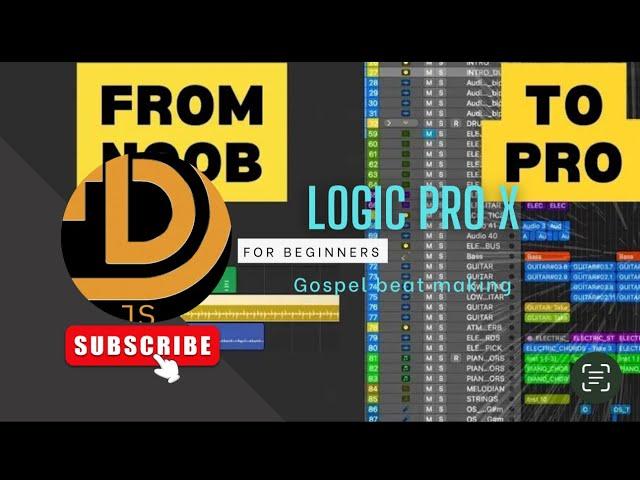 HOW TO MAKE AFRICAN Gospel BEAT ON LOGIC PRO X