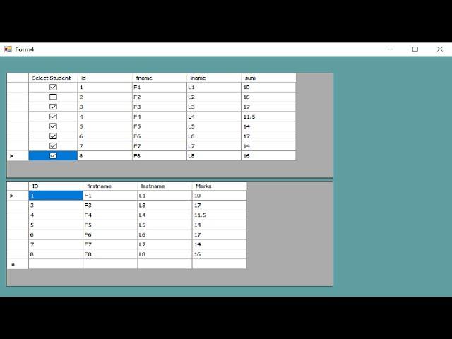 Visual Basic .net tutorial: how to pass data from one datagridview to another datagridview in VB.net