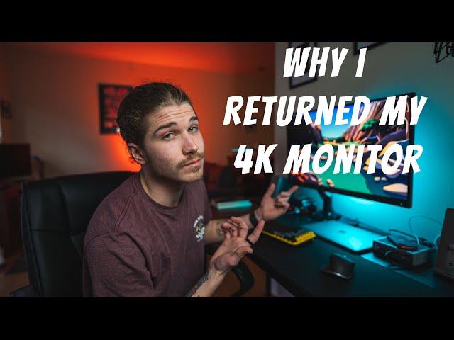 Why I RETURNED my 4k Monitor // MacOS Scaling Explained!