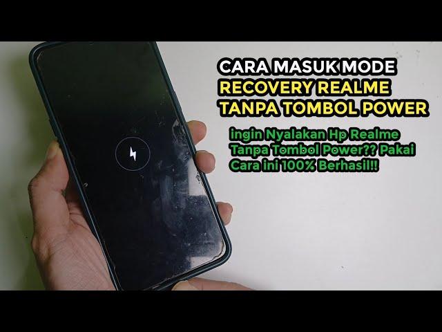 Cara Masuk Mode Recovery Realme Tanpa Tombol Power | Realme ui Recovery