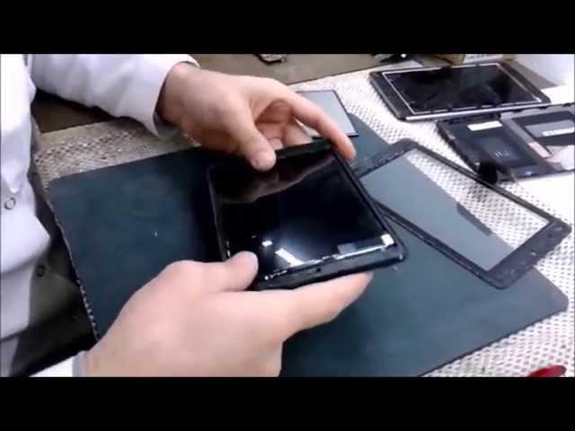 Tablet Ekran Değişimi, Asus K00U LCD Değişimi, Tablet PC Screen Replacement