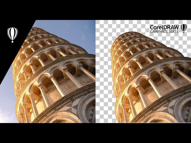 How to remove background in CorelDRAW/PhotoPaint 2022 using Smart Selection Mask