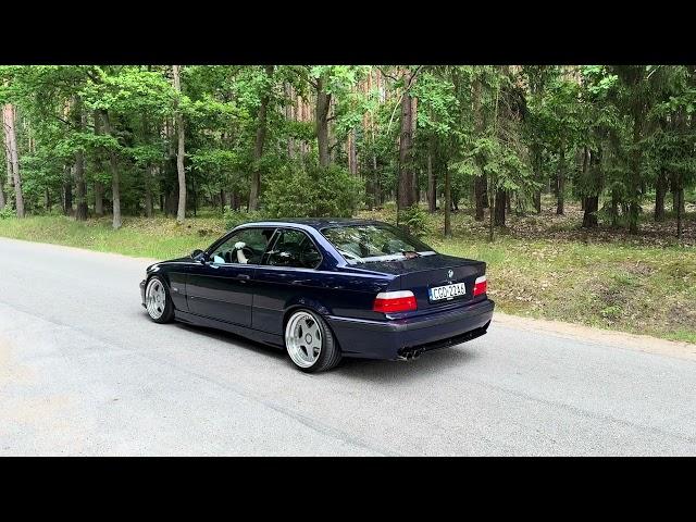 BMW E36 328i R6 Exhaust Sound (Eisenmann Race + Schmiedmann)