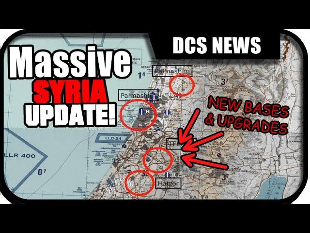 DCS World: Free update to Syria Map! | Digital Combat Simulator