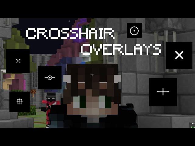 CROSSHAIR OVERLAY FOLDER RELEASE (15) (RANKED BEDWARS, RUSH, POT PVP)