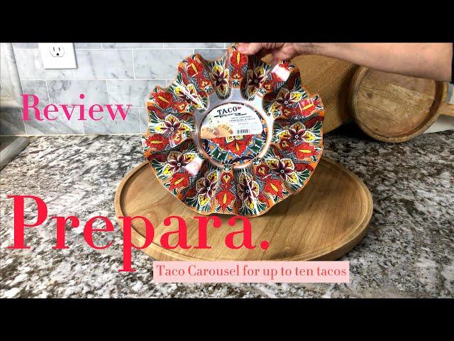 Prepara Taco Carousel - Taco Holder for 10 | Foodie Review