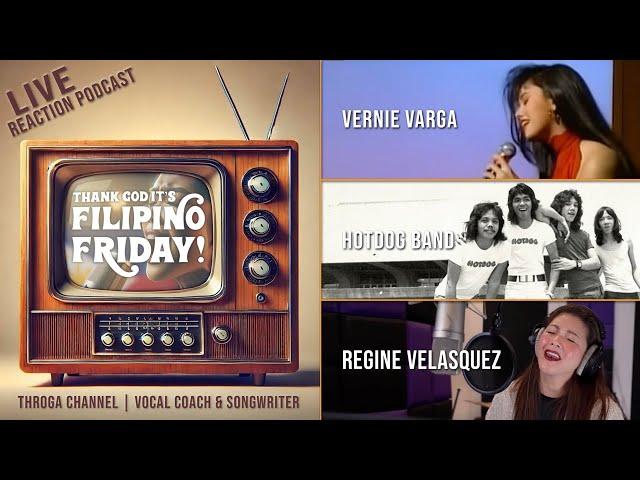 Regine Velasquez (A Million Dreams), Vernie Varga (Take Five), and Hotdog Band Reactions | TGIFF E52