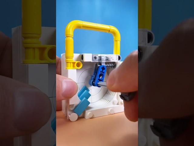 I Made A Working LEGO Warded Lock! #lego #legomoc #lock