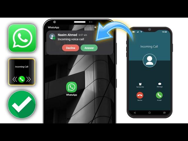 How to Fix WhatsApp Incoming Call Not Showing on Display || WhatsApp Call Not Showing on Screen