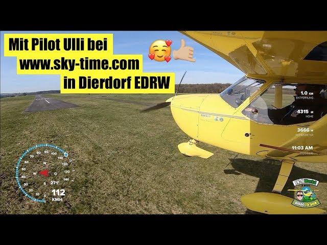 Piloten Treffen in Dierdorf EDRW | Pilot Ulli | Lukas von Sky Time Aeroengines