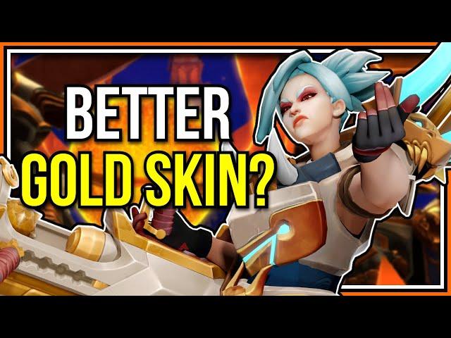 This is Ash's NEW Gold Skin! - Paladins PTS Gameplay