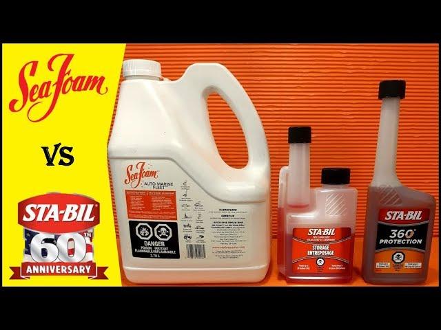 Seafoam vs STA- BIL vs STA- BIL 360 Protection Fuel Stabilizer Review