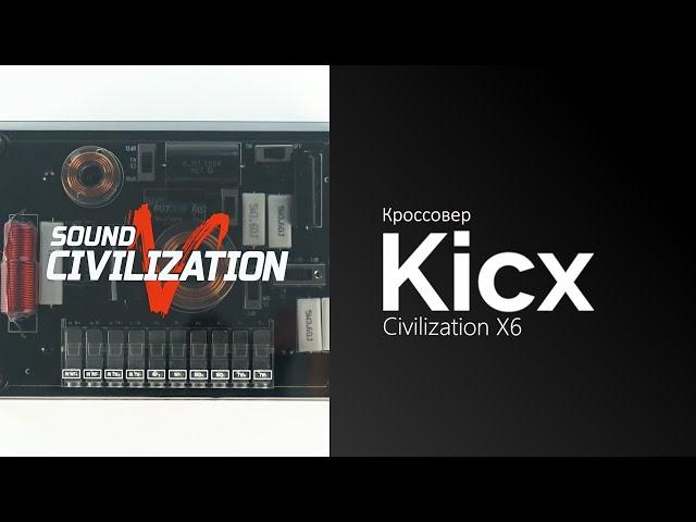 Распаковка кроссовера Kicx Sound Civilization X6