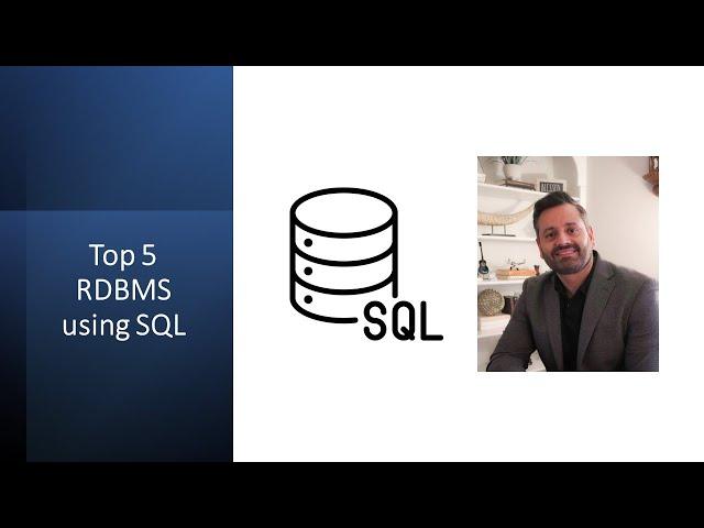 Top 5 RDBMS using SQL