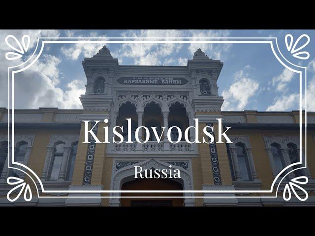 Kislovodsk. Summer 2023. Russia - 4K/60