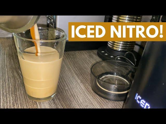 How To Make Iced Nitro Coffee With Nespresso Barista Recipe Maker | Nespresso Coffee Recipes