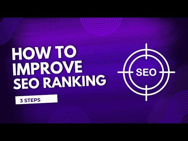 How to improve SEO Ranking - MP Digital Marketing