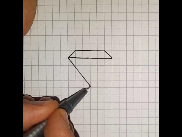 How to Draw a 3D Diamond | Pencil Art