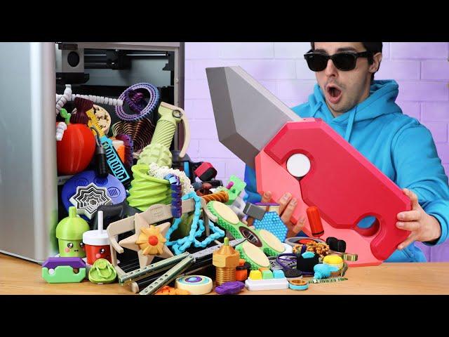 Top 50 Fidget Toys 3D Printed - Highly Satisfying