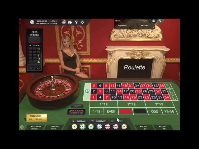 Playing Betvictor Live Casino