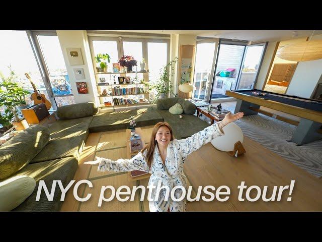 my NYC penthouse apartment tour: $13,050/month in Brooklyn