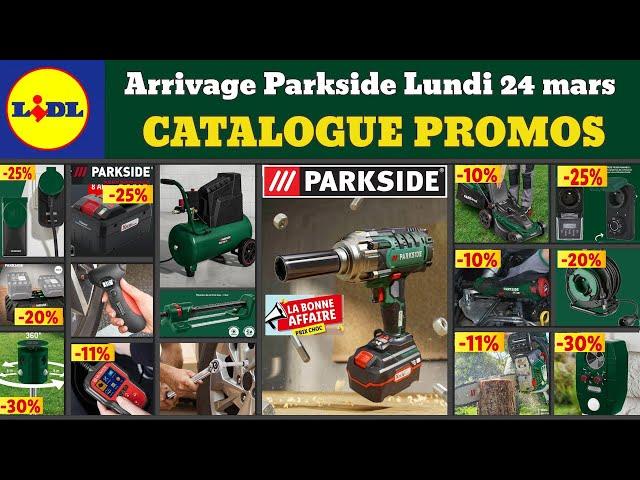 catalogue LIDL Parkside lundi 24 mars  Arrivage bricolage parkside  Promos auto moto UltimateSpeed