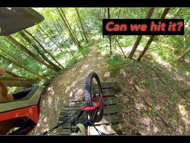 Green River Lake MTB Trails | Can we clear these features?