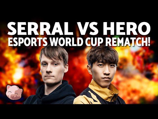 SERRAL vs HERO: Epic Rematch! | $1,000,000 Esports World Cup (Bo5 ZvP) - StarCraft 2