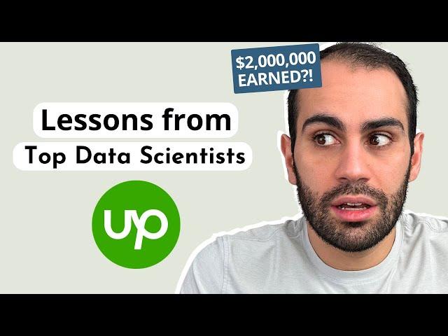 I Spent $675.92 Talking to Top Data Scientists on Upwork—Here’s what I learned