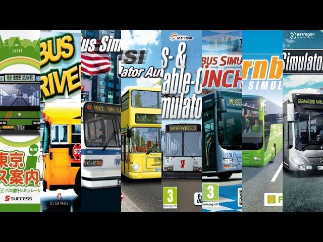 The Evolution Of BUS Simulator Games (1995-2021)