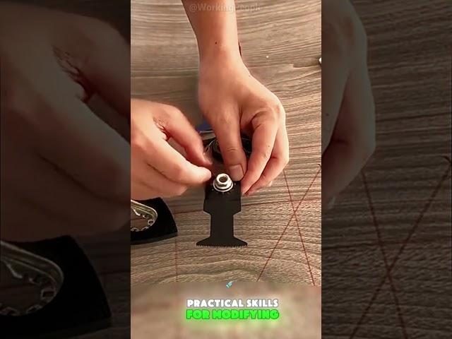 Practical skills for modifying tools using an angle grinder