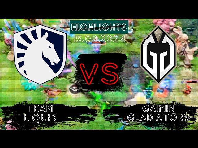 🟥THE ГРАНД-ФИНАЛ INTERNATIONAL 2024 | Team Liquid vs Gaimin Gladiators TI 2024 | 15.09.2024