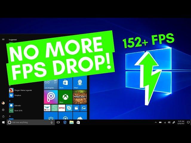 How To Fix FPS Drop While Gaming on Windows 10 [Random Sudden FPS Drop]