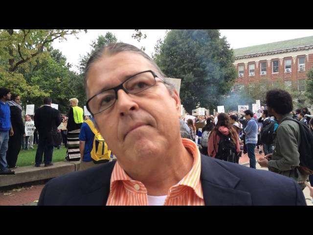 Robert Warrior reacts to board vote on Steven Salaita