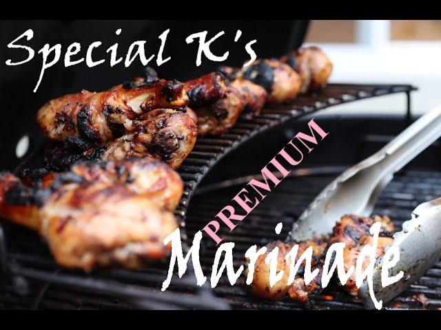 EASY Homemade Marinade for Chicken | Charcoal grilled Chicken drumsticks