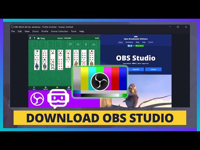 How To Download OBS Studio On PC or Laptop (Easy!) | Get Best Screen Recording Software