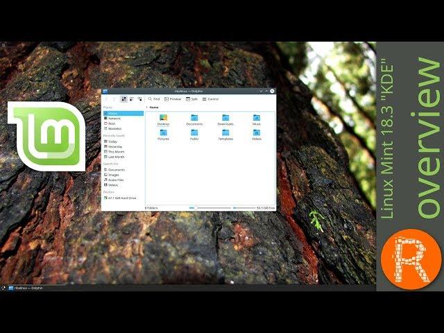 Linux Mint 18.3 "KDE" overview | From freedom came elegance.