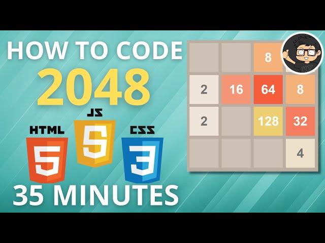 How to make 2048 Game with Javascript HTML CSS