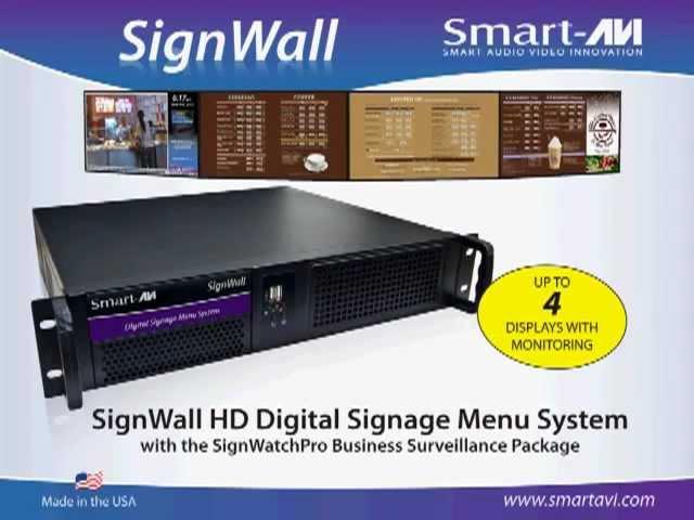 SmartAVI SignWall