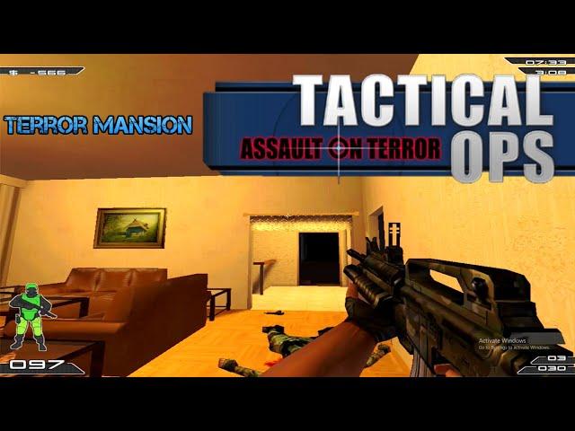 Tactical Ops: Assault on Terror (2021) - Terror Mansion - Gameplay [1080p60FPS]