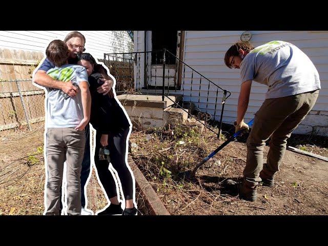 I Gave This Veteran $10k and TRANSFORMED His Entire Yard for FREE - Overgrown Yard Cleanup