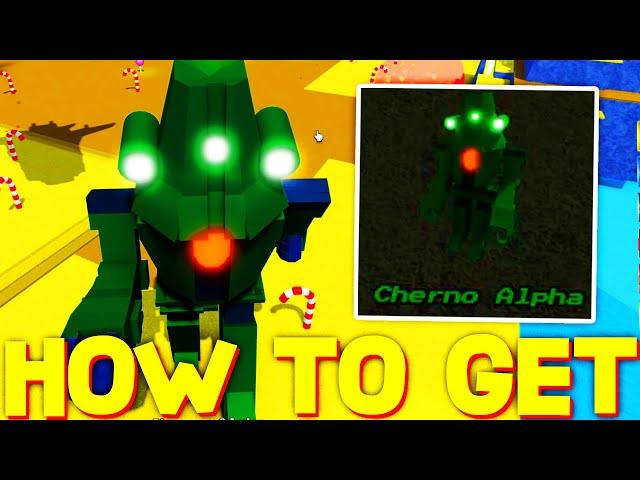 HOW TO GET CHERNO ALPHA JAEGER in MEGA BOSS SURVIVAL! ROBLOX