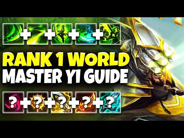 The Ultimate Season 14 MASTER YI GUIDE | All Matchups, Builds, Runes, Tips and Tricks