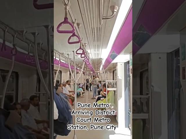 District Court Metro Station (Civil Court), Purple Line, Pune Metro #pune #metro #punecity