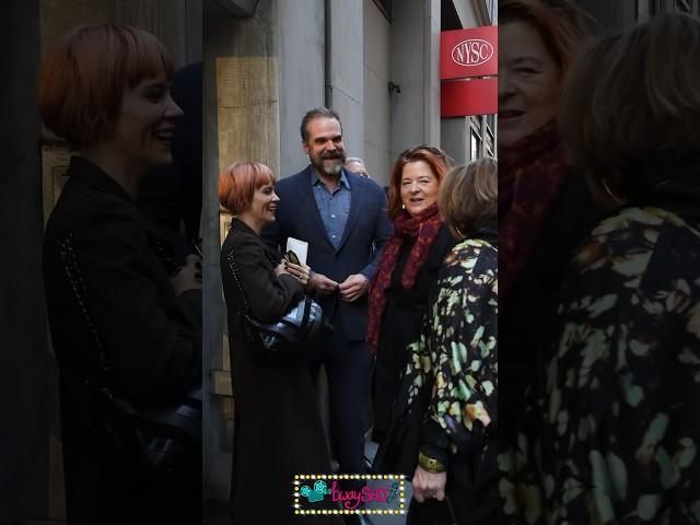 Lily Allen, David Harbour & Theresa Rebeck